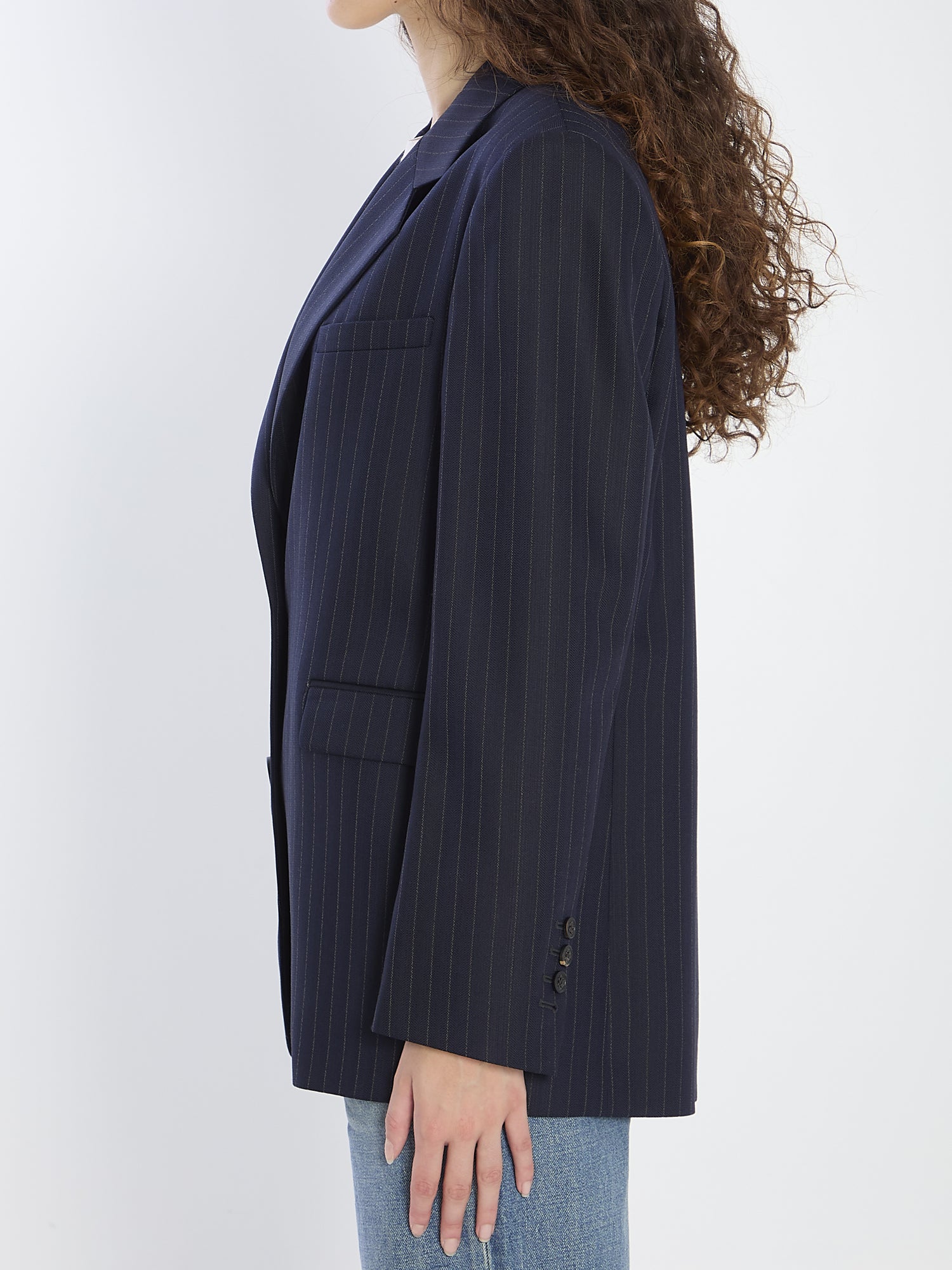 GOLDEN GOOSE 40 pinstripe blazer