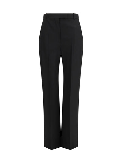 tailored cotton trousers