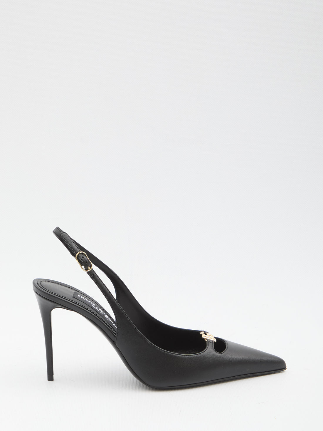 DOLCE&amp;GABBANA 36 slingback pumps in silk nappa