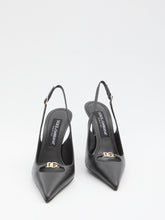 DOLCE&GABBANA 36 slingback pumps in silk nappa