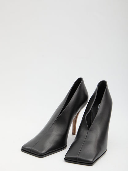 ALAIA 36 soft square pumps