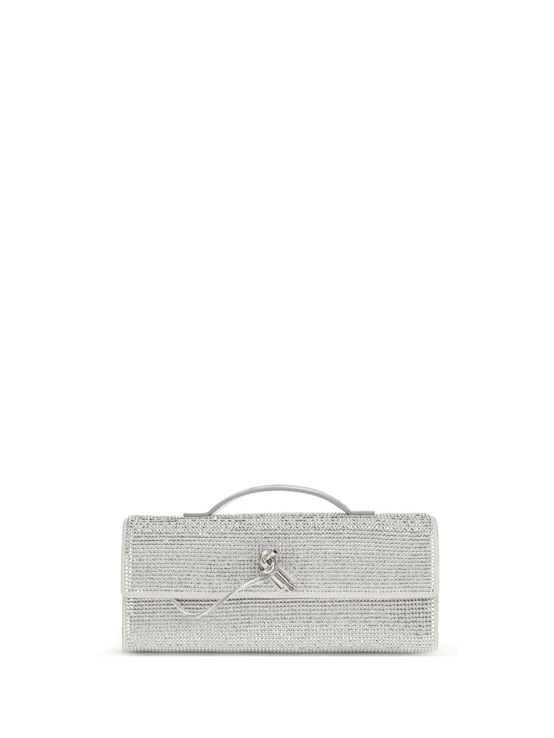 BOTTEGA VENETA OS andiamo clutch with rhinestones