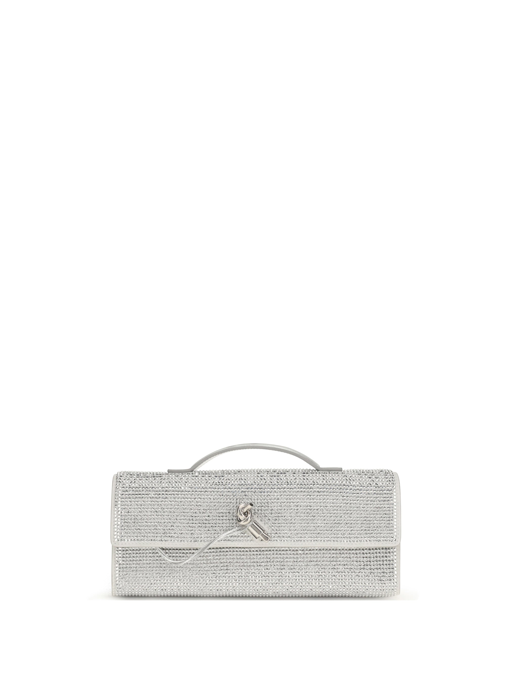 BOTTEGA VENETA OS andiamo clutch with rhinestones