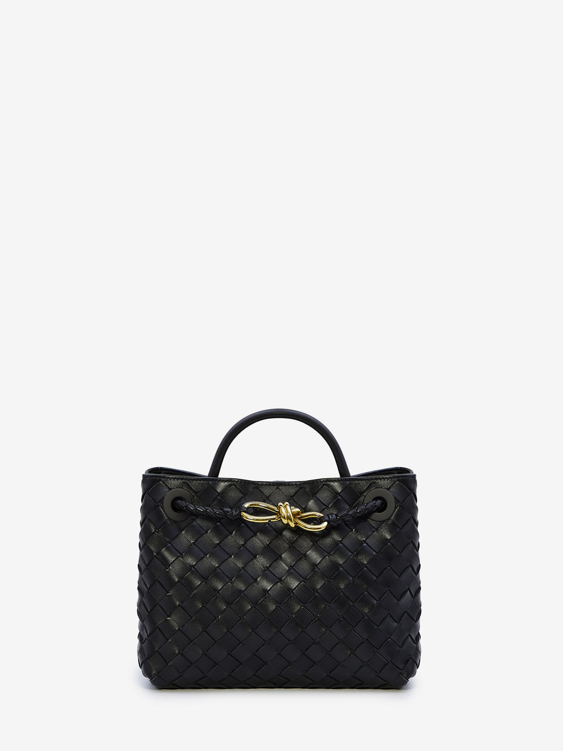 BOTTEGA VENETA OS black andiamo bag small