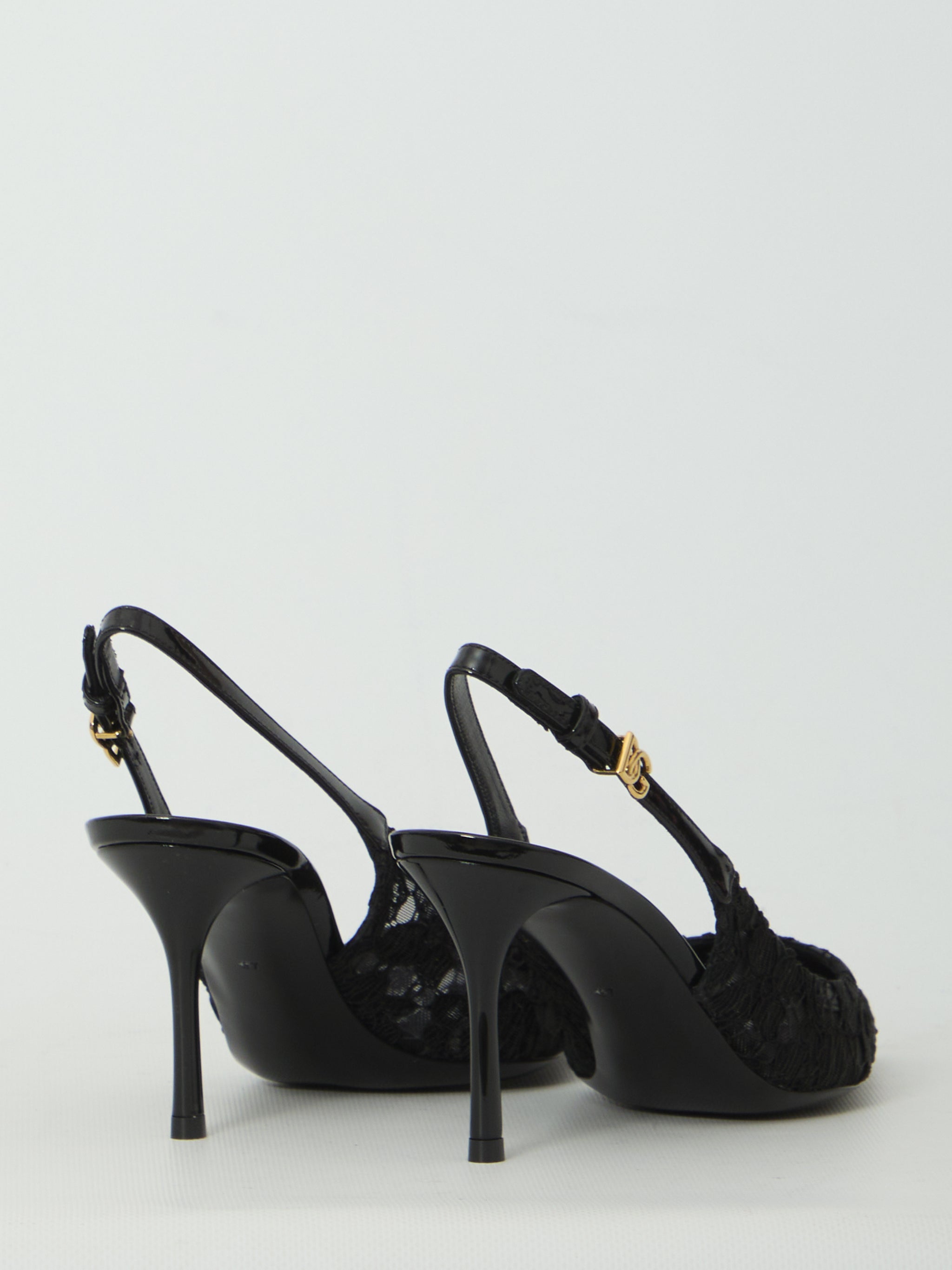 taormina lace slingback pumps