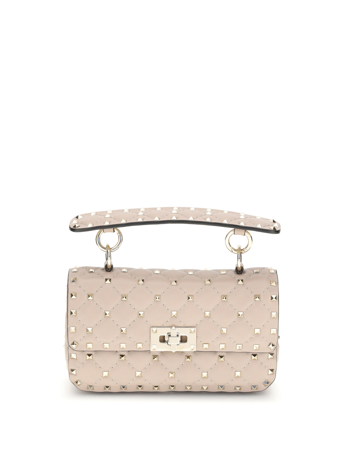 VALENTINO GARAVANI OS small leather rockstud spike handbag