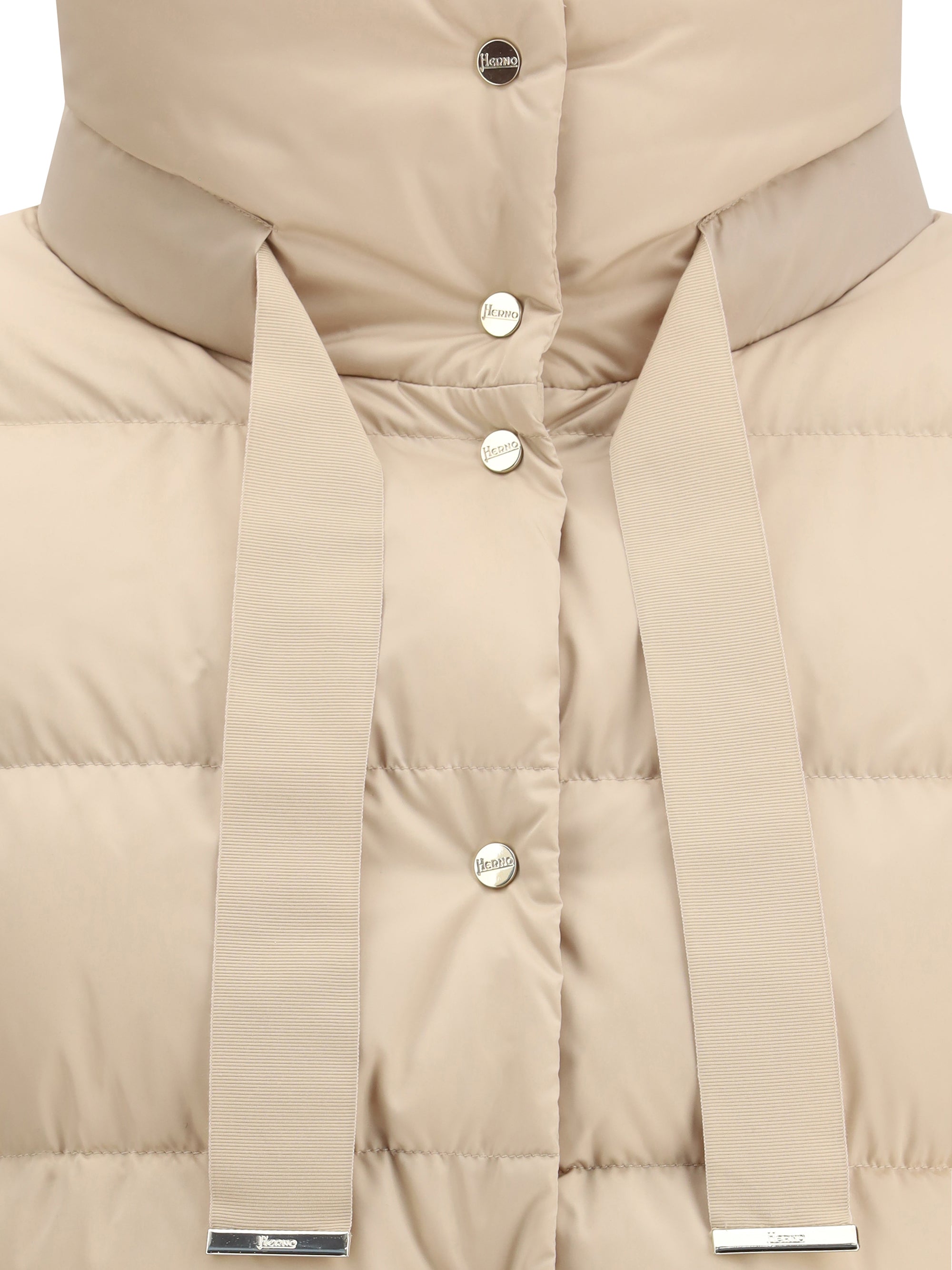 HERNO 44 satin down jacket