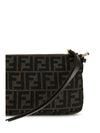 all-over monogram jacquard shoulder bag