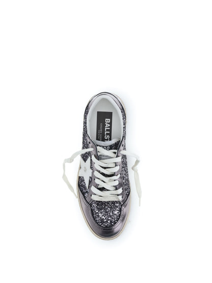 GOLDEN GOOSE 36 ballstar glitter sneakers