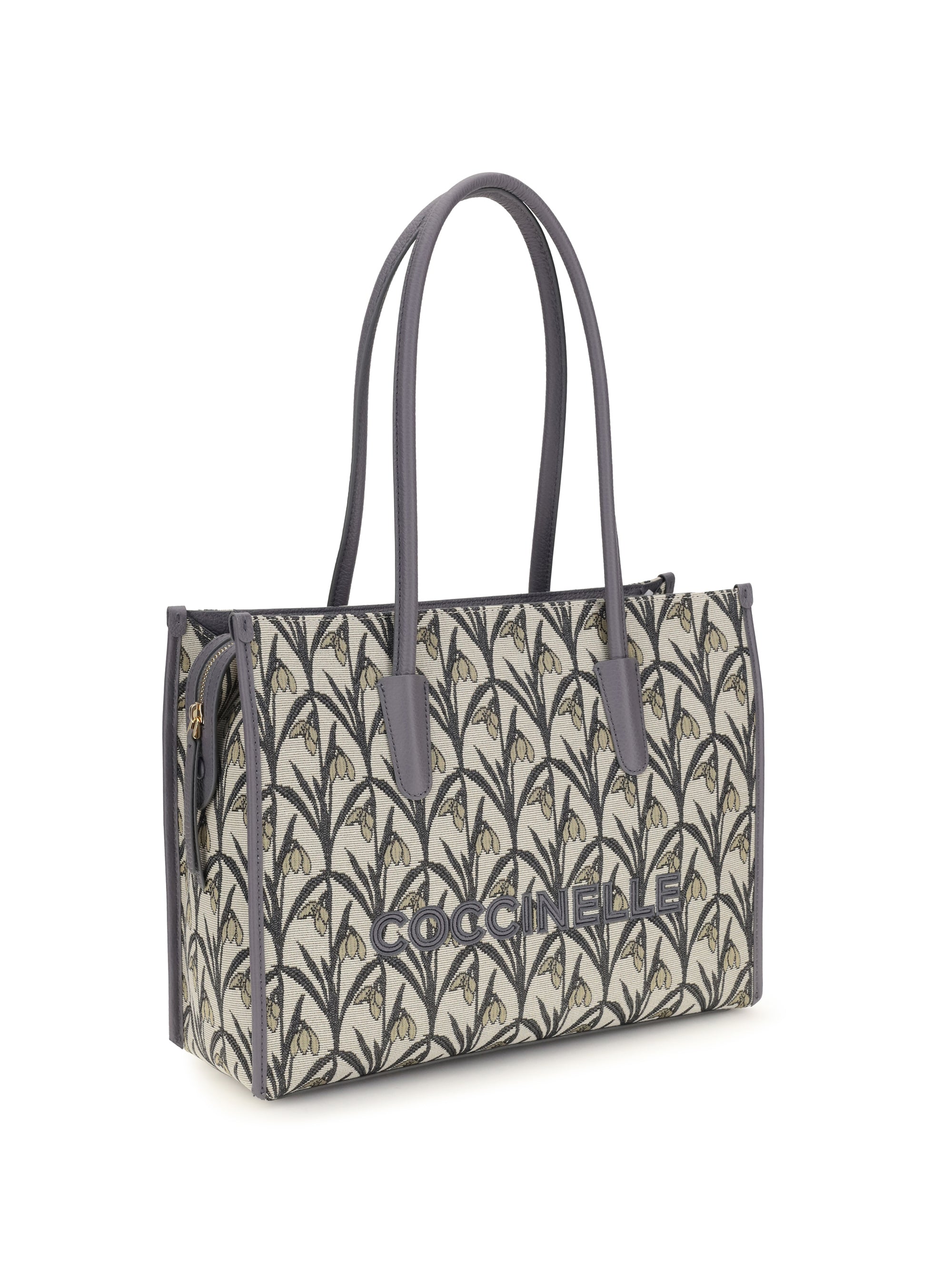 jacquard tote bag