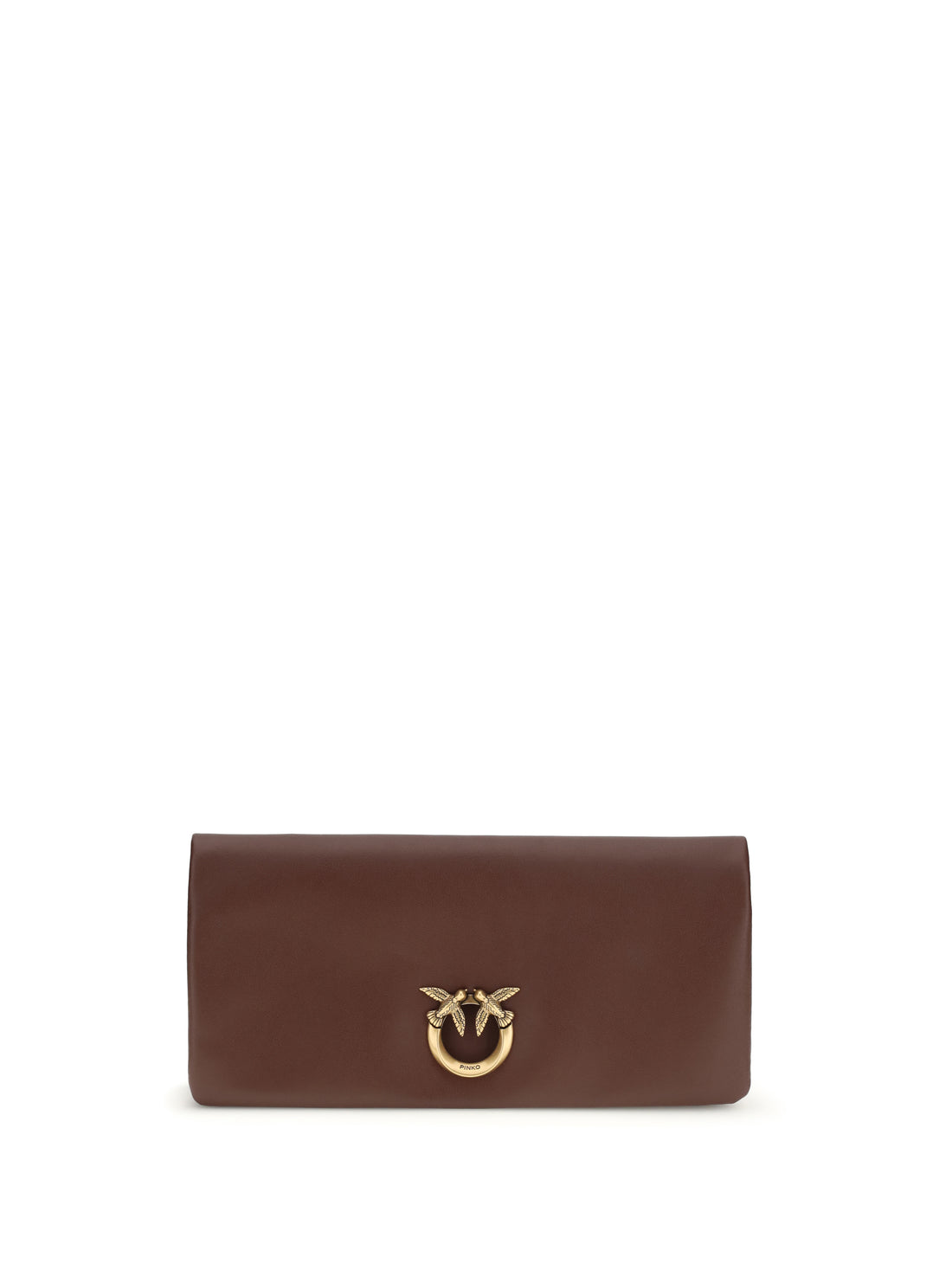 PINKO OS love medium clutch bag