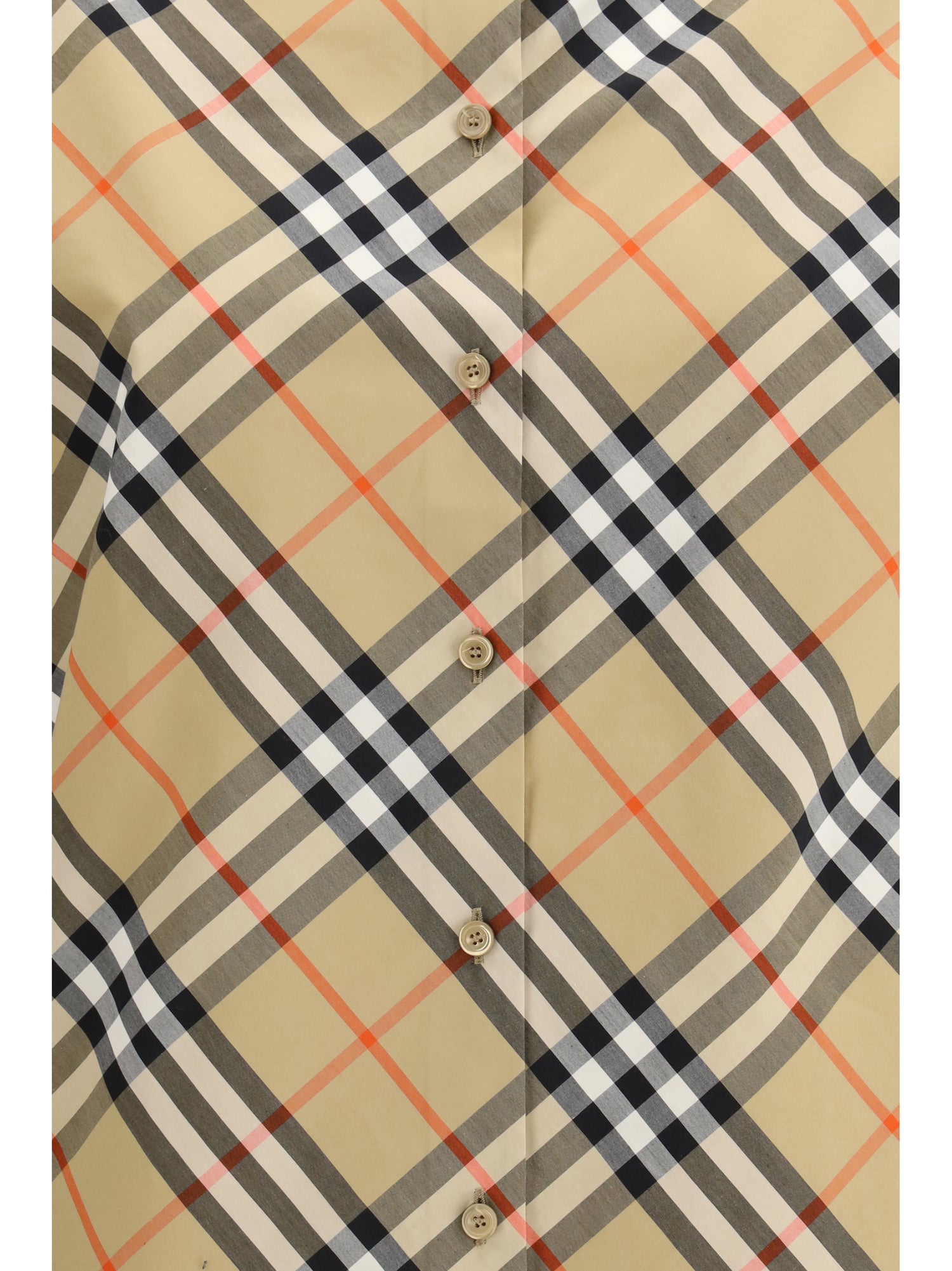 BURBERRY 6 slim fit cotton check shirt