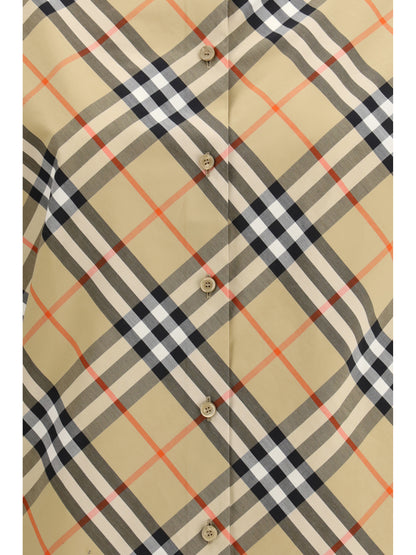 BURBERRY 6 slim fit cotton check shirt