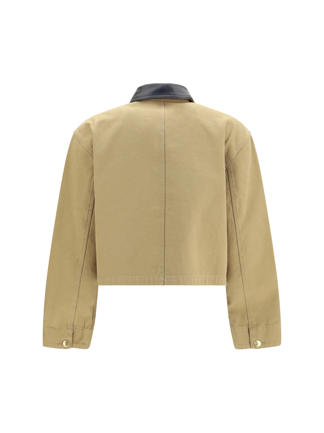 BALENCIAGA 36 heavy cotton cropped jacket