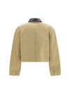 heavy cotton cropped jacket