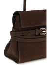 handbag nabuk cioccolato