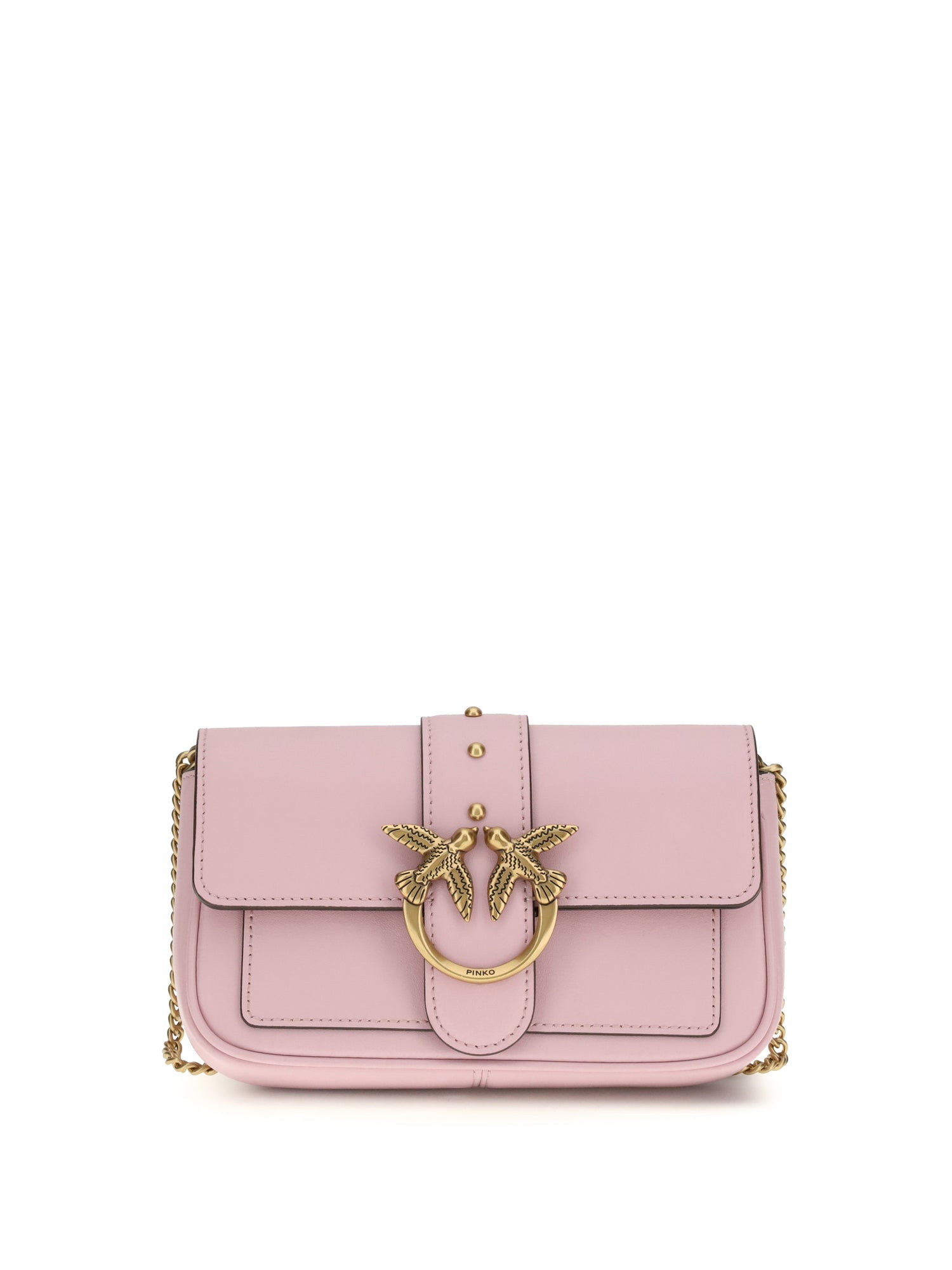 PINKO OS love one shoulder bag