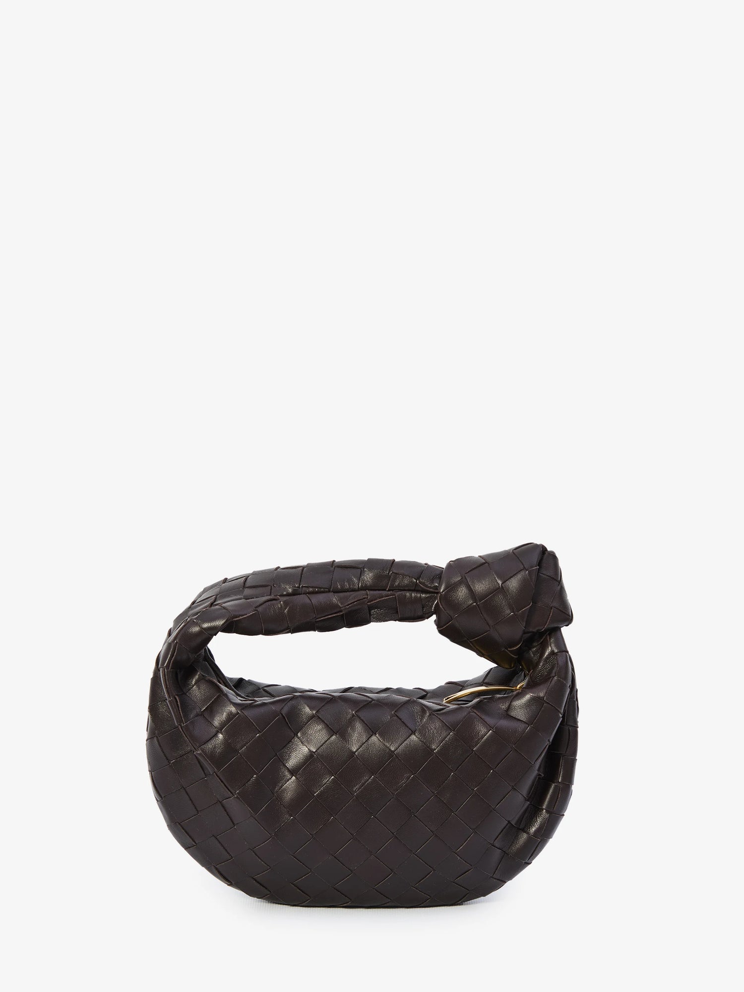 BOTTEGA VENETA OS brown mini jodie bag