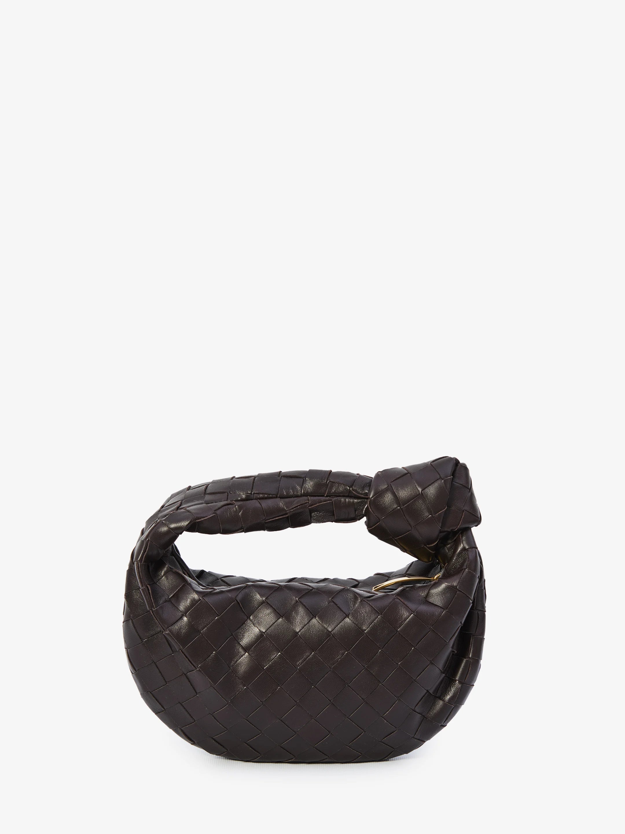 BOTTEGA VENETA OS brown mini jodie bag