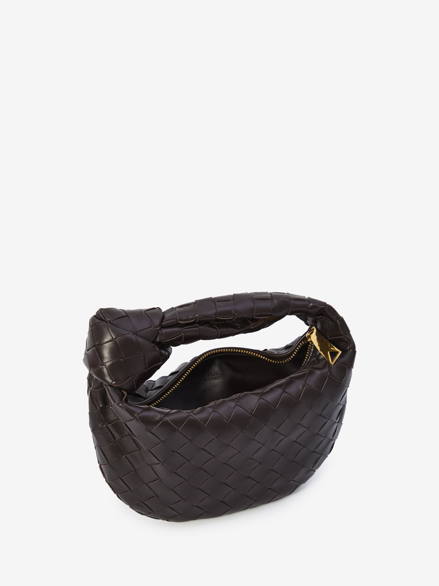 BOTTEGA VENETA OS brown mini jodie bag