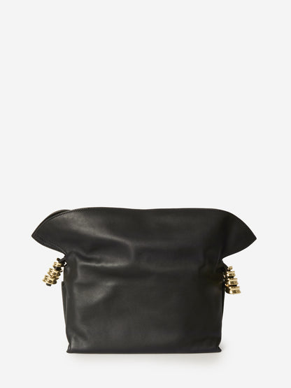 LOEWE OS coil flamenco clutch bag