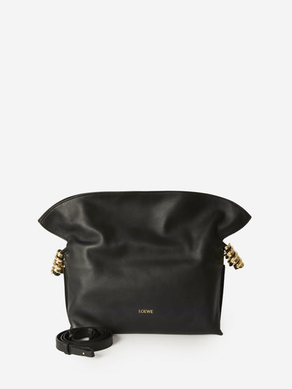 LOEWE OS coil flamenco clutch bag