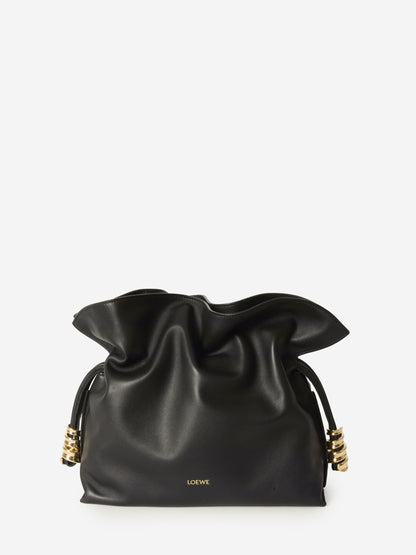 LOEWE OS coil flamenco clutch bag