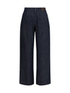 cotton denim pants