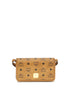 MCM OS printed canvas shoulder bag
