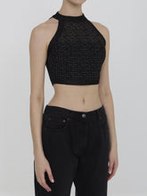 BALMAIN 38 pb labyrinth knit top