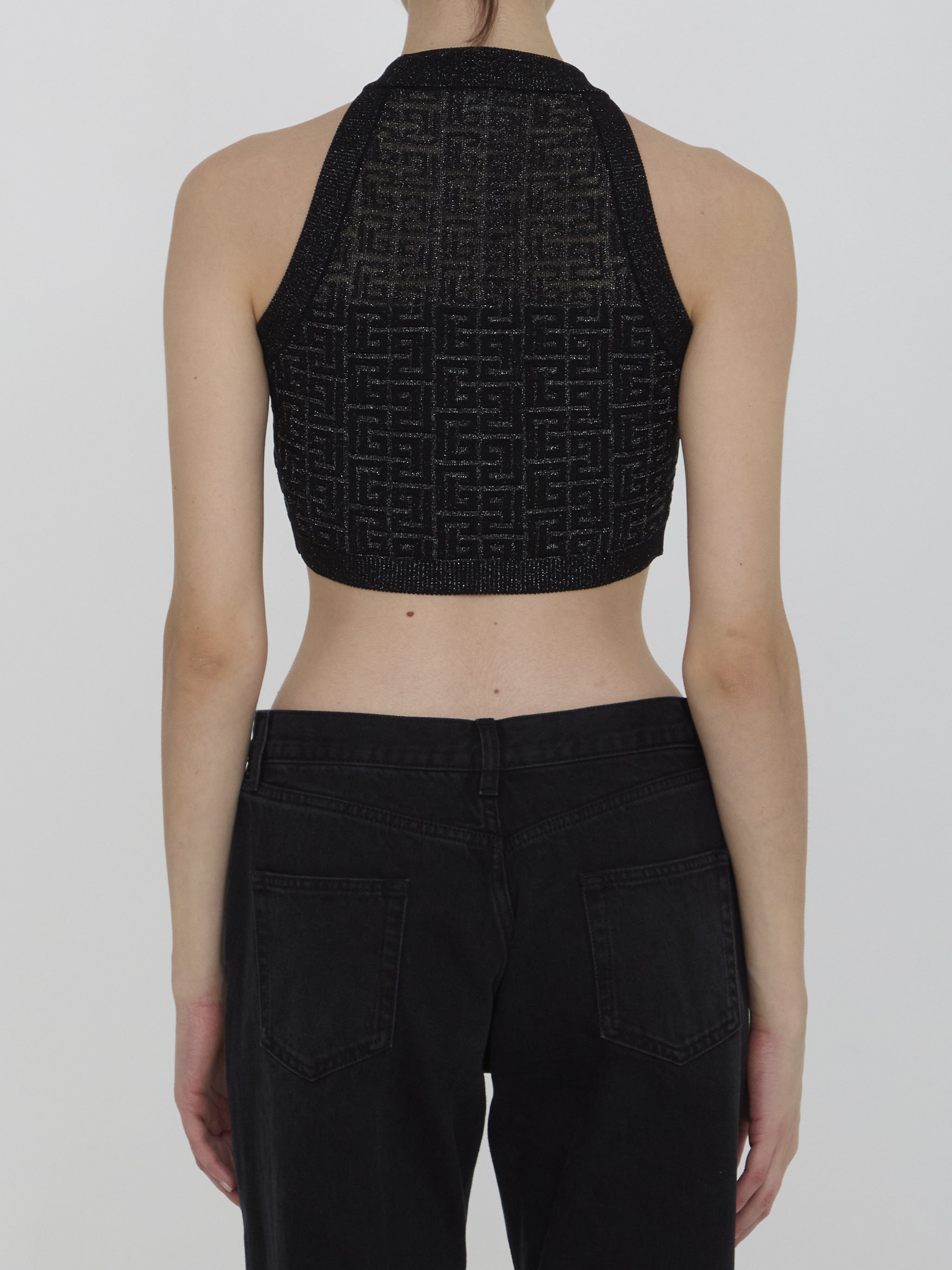 pb labyrinth knit top