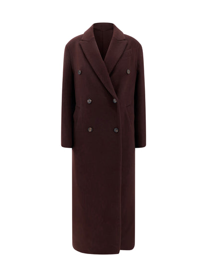 BRUNELLO CUCINELLI 44 long cashmere coat