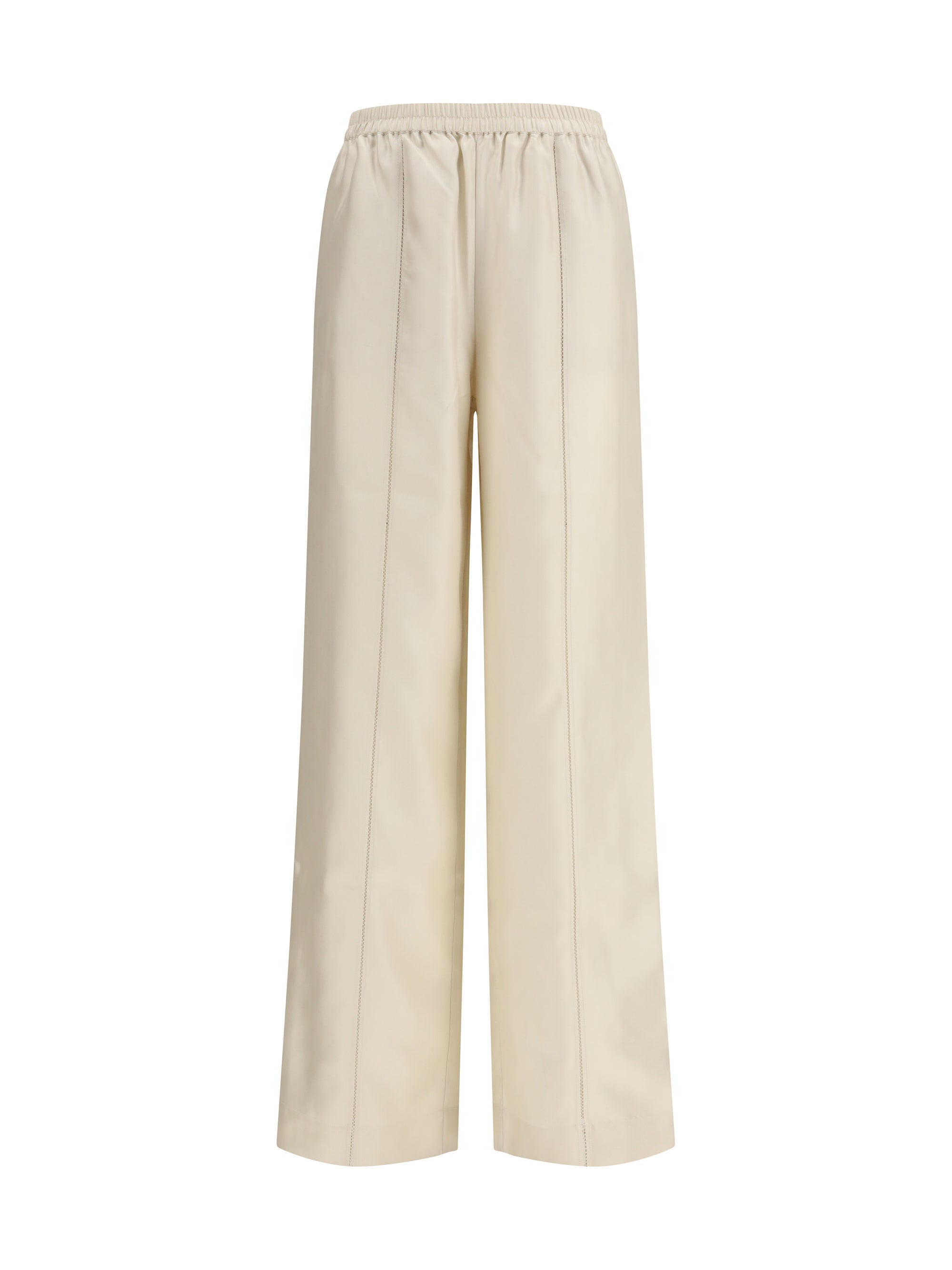 LOULOU DE SAISON L lars silk twill pants