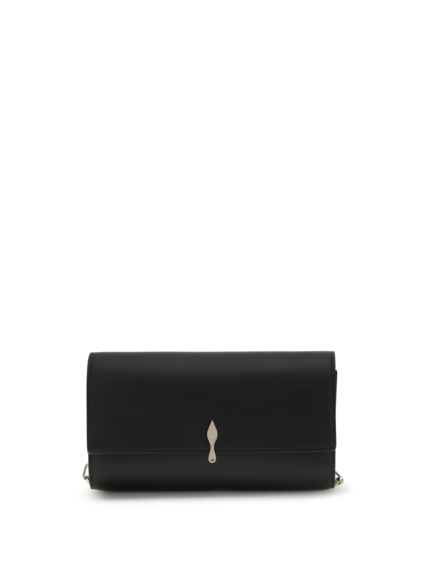 CHRISTIAN LOUBOUTIN OS bettina wallet with chain 