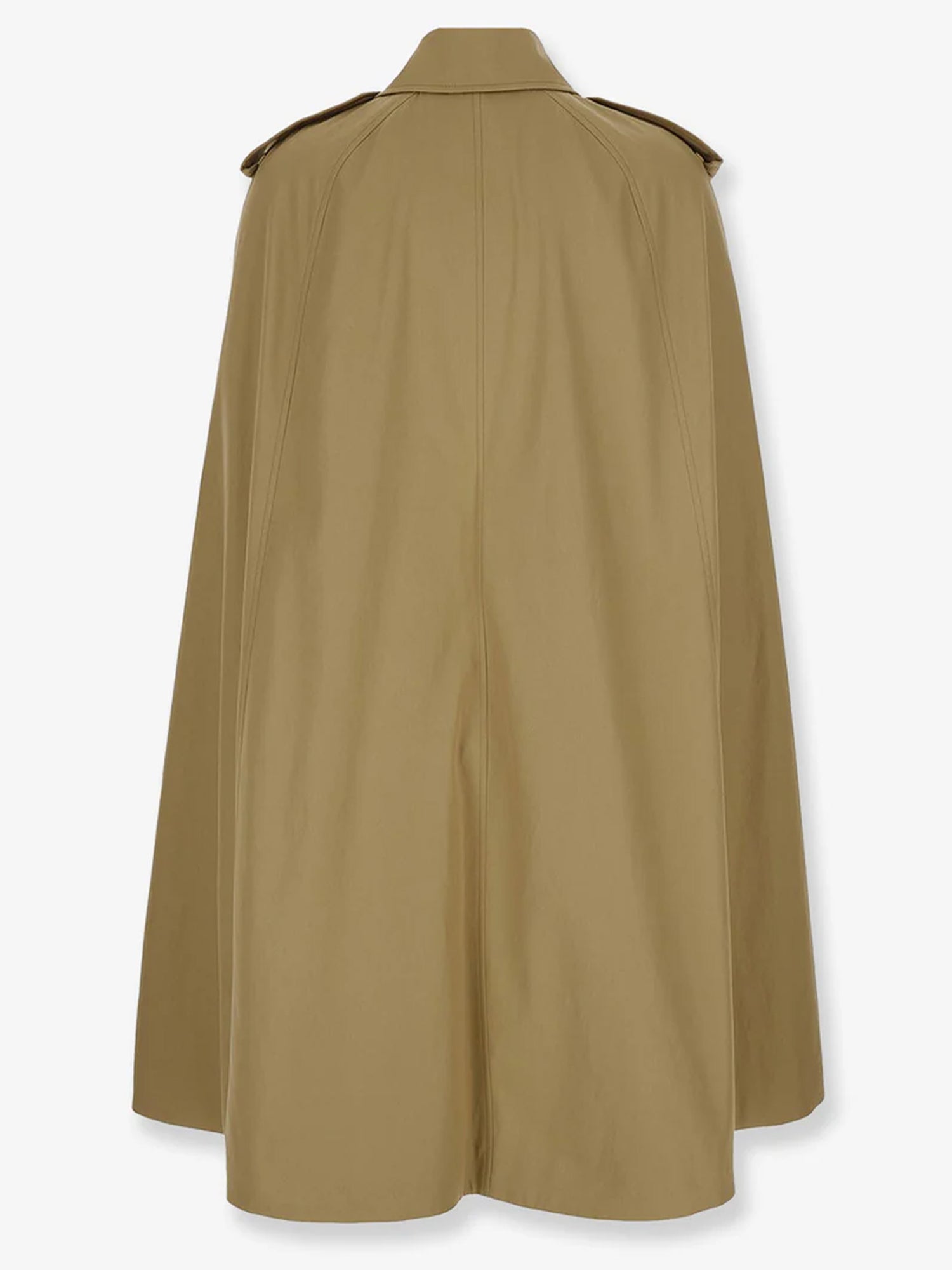 BURBERRY S-M belmont trench cape in gabardine