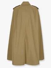 BURBERRY S-M belmont trench cape in gabardine