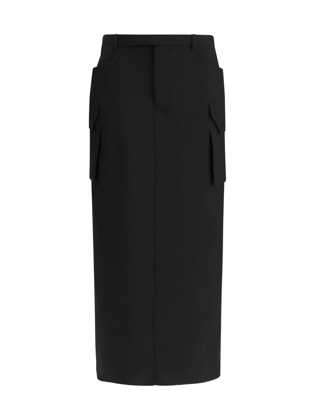 RICK OWENS 40 cargo midi skirt