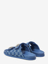 gg denim slide sandals