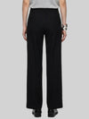 elastic-waist satin trousers
