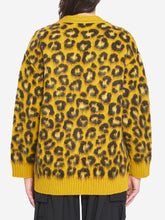 BOTTEGA VENETA M animal pattern cardigan