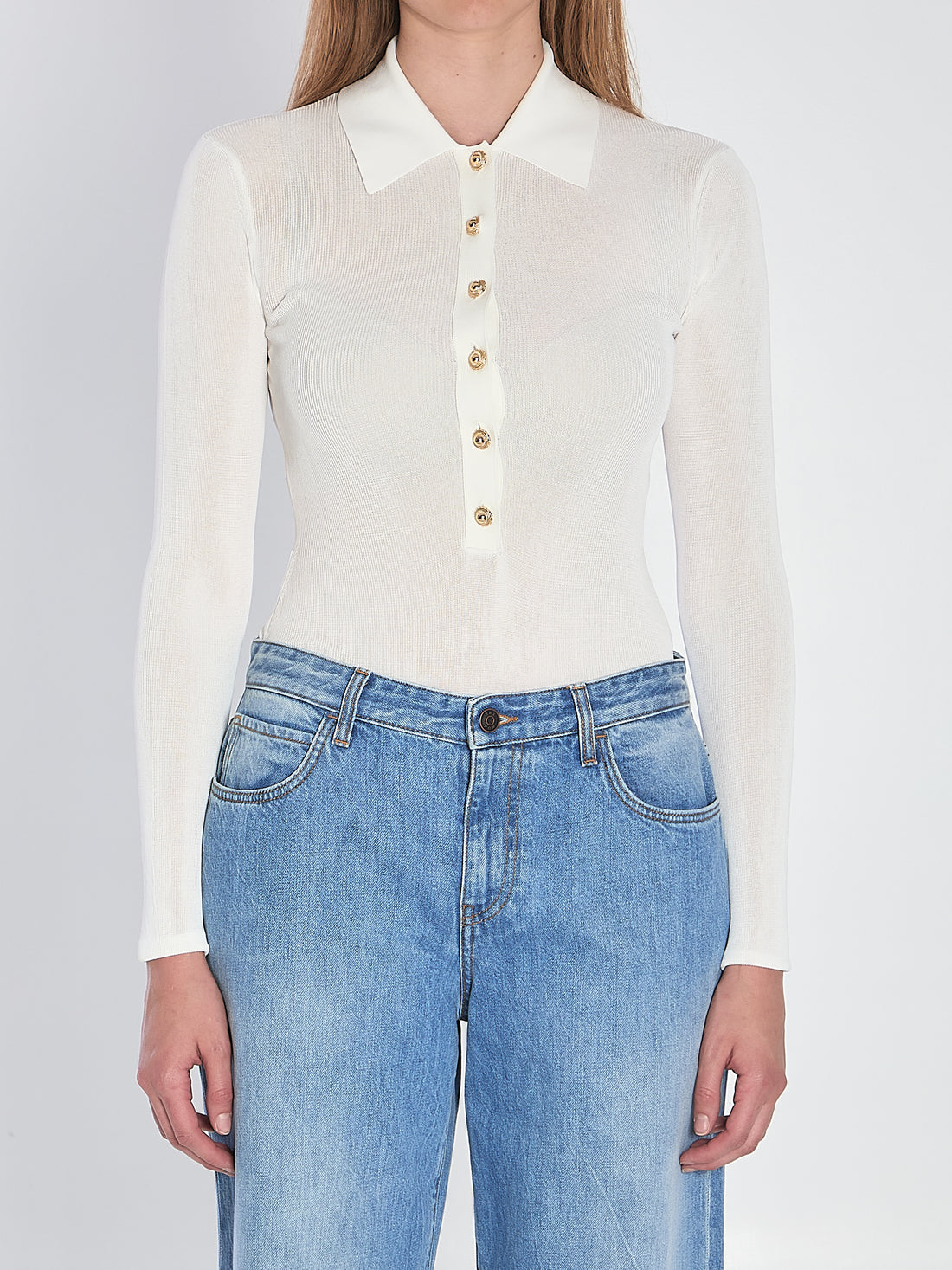 SELF PORTRAIT S knit bodysuit