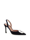 camelia velvet slingback pumps
