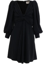 CELINE 36 wrap dress black