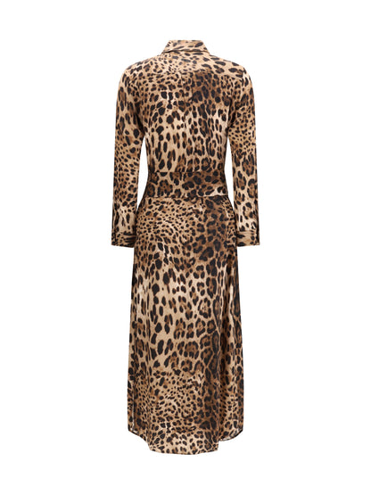 ELLA 40 patterned silk dress