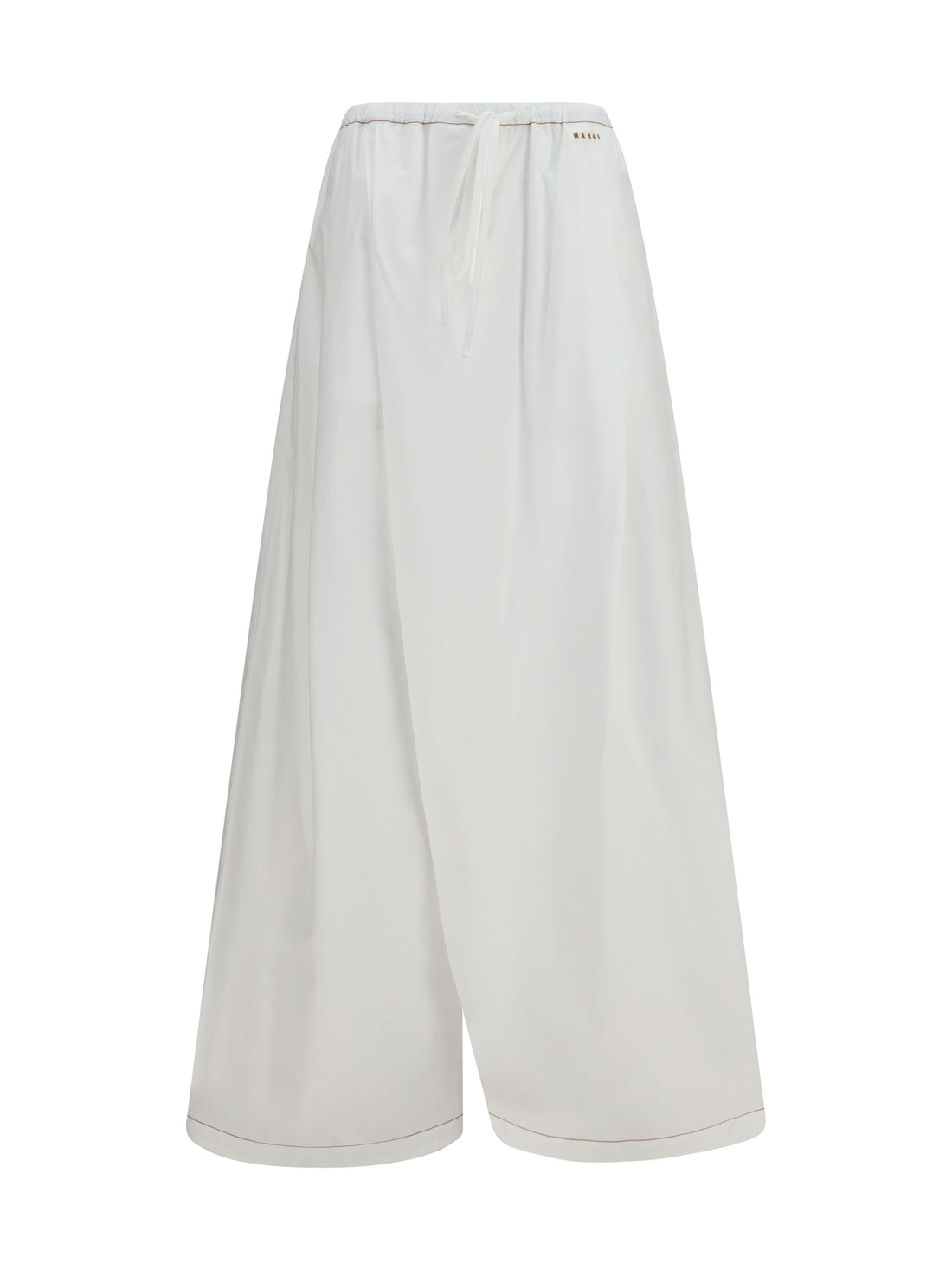 MARNI 38 draping wide-leg pants