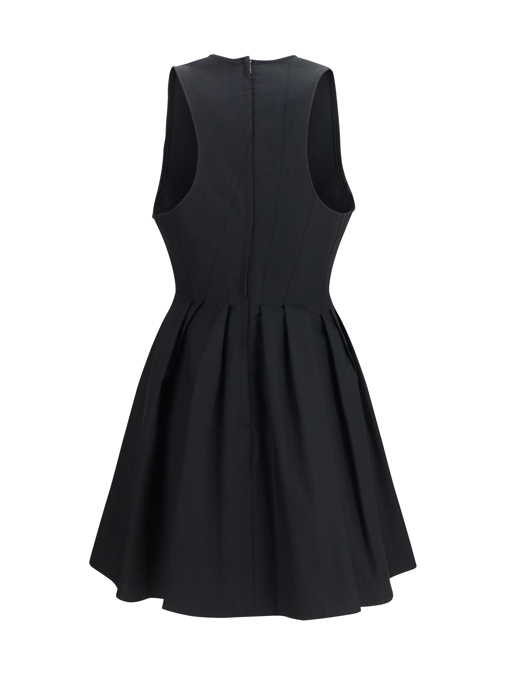 sleeveless short dress