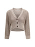 BRUNELLO CUCINELLI S sequined mesh cardigan