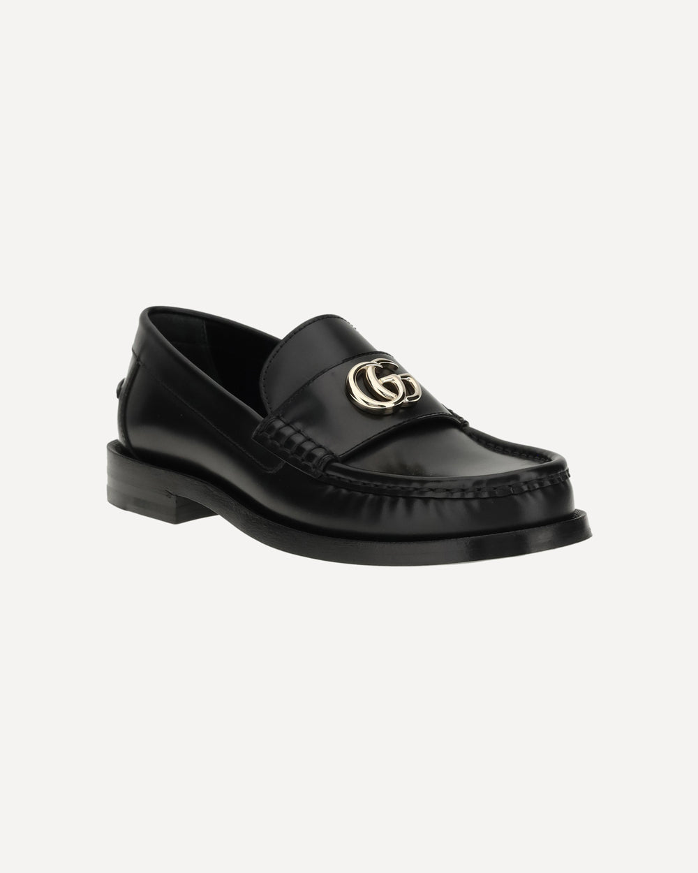 gg logo loafers