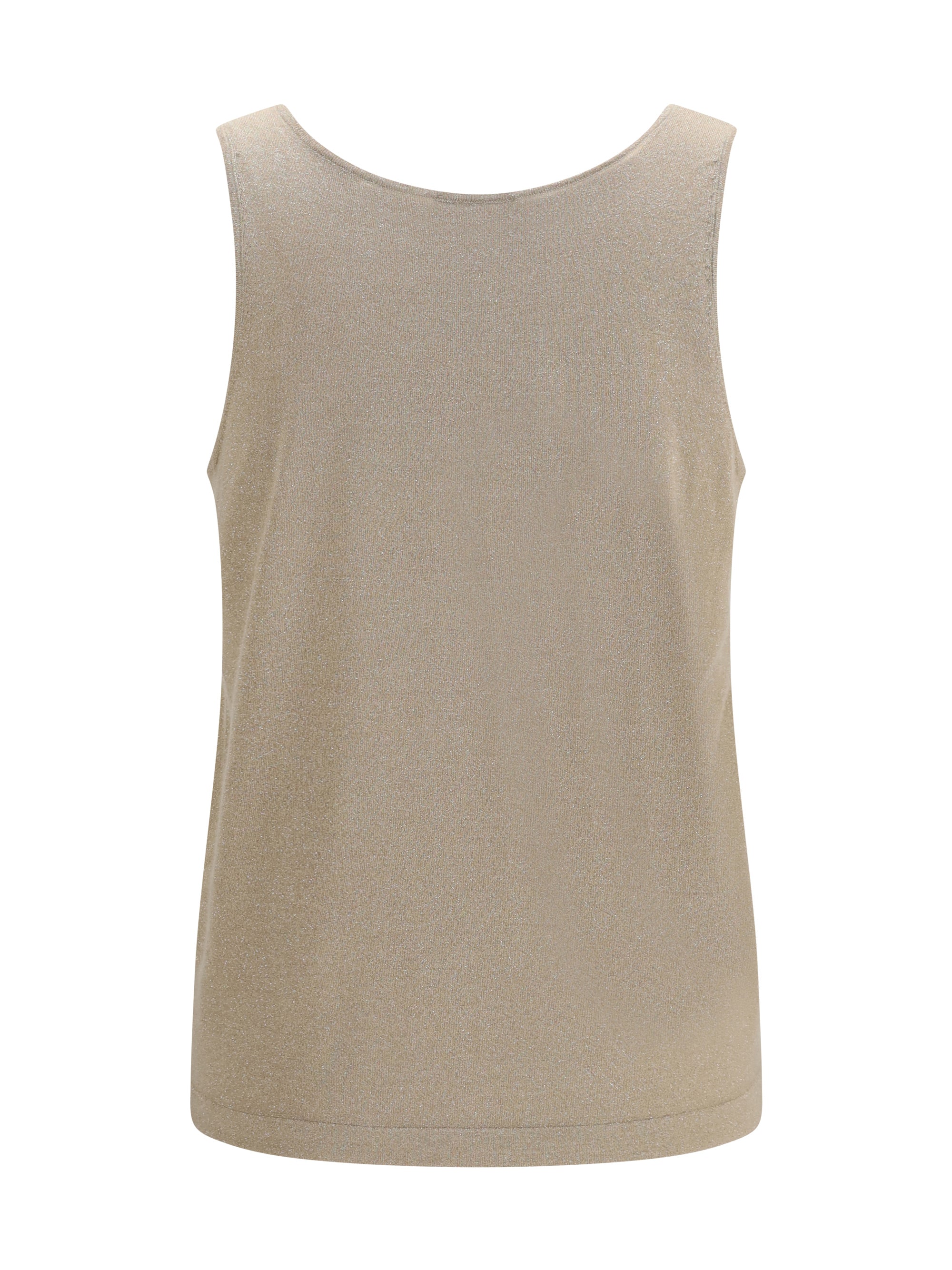 luminous knit tank top
