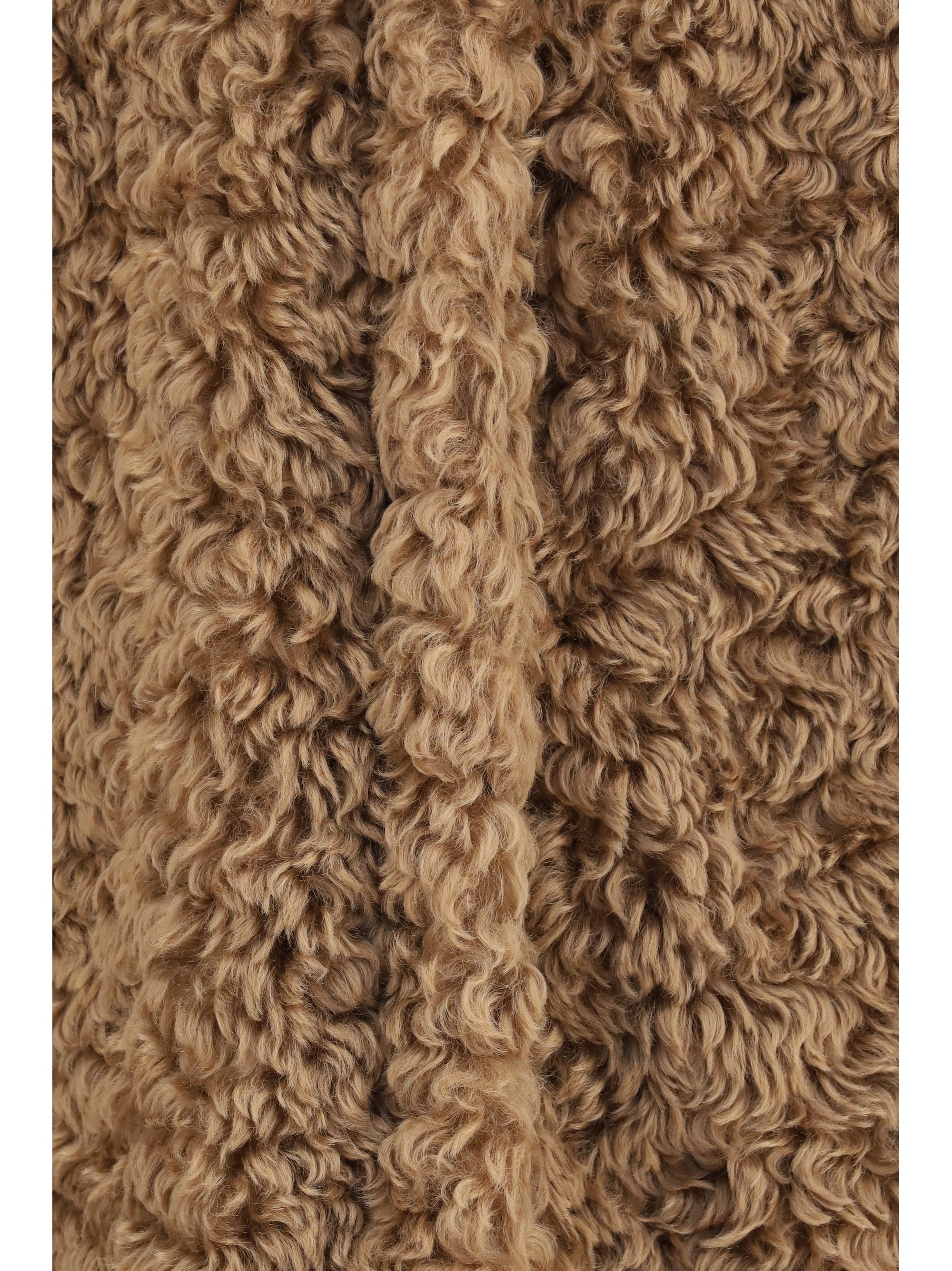 long plush coat